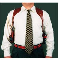 DeSantis Left Hand Tan New York Undercover Shoulder Holster w/ Double ...