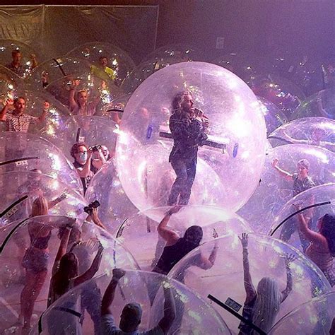 Flaming Lips perform in-person concert with audience members enclosed ...