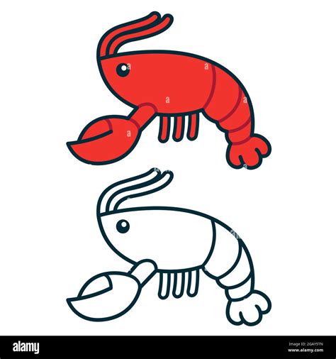 Lobster Drawing For Kids