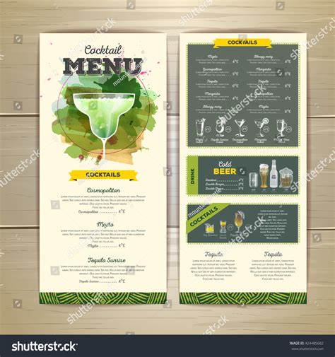 4,645 Cocktail Menu Board Images, Stock Photos & Vectors | Shutterstock