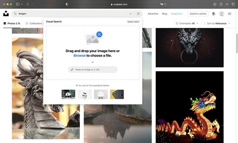 Unsplash Source. Example 的图像结果