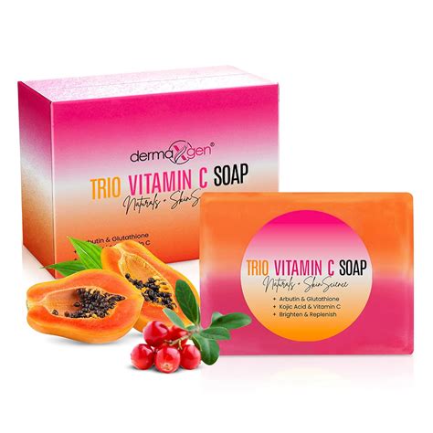 DERMAXGEN Organic Kojic acid & Vitamin C Soap Bar | Arbutin, India | Ubuy
