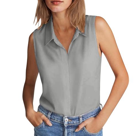 Womens Sleeveless Blouse