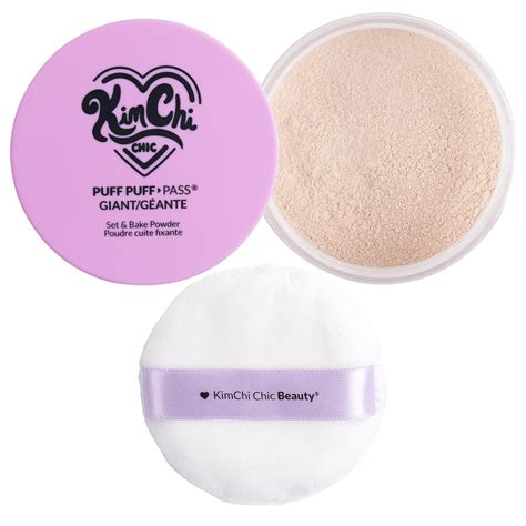 Amazon.com: KimChi Chic Giant Puff Puff Pass Set & Bake Powder - Loose ...