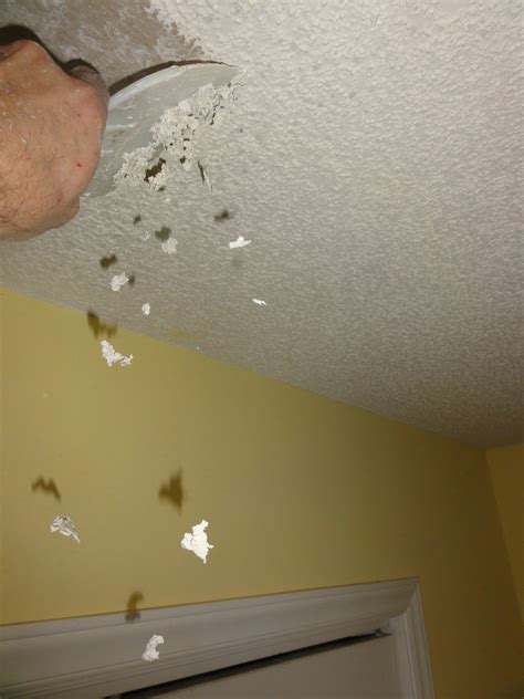 How To Take Down Popcorn Ceiling - Ceiling Ideas