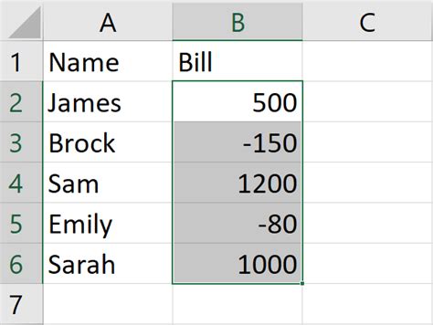 Parentheses in Excel 的图像结果