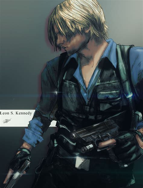 Resident Evil 6-Fan art- Leon S. Kennedy by F117lionhart on Newgrounds