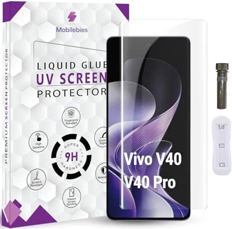 SPAZY CASE® Vivo V40 5G Tempered Glass | 9H Full Glue Full HD ...