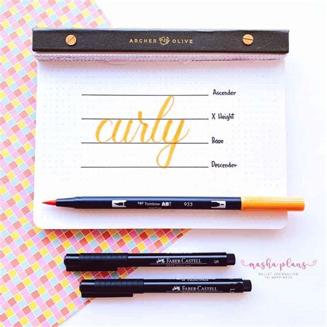Image result for Bullet Journal Lettering