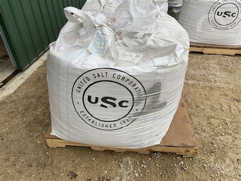 UNITED SALT CORPORATION SALT, SOLAR CRYSTALS 2000LB | Online Auction Results | AuctionTime.com