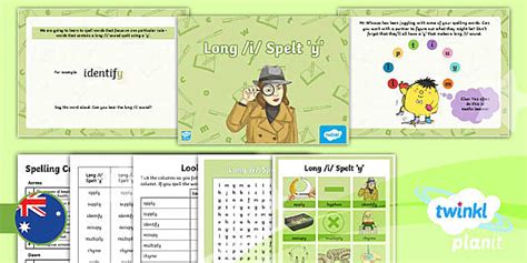 Year 5 Spelling: Long Sounds Lesson 3