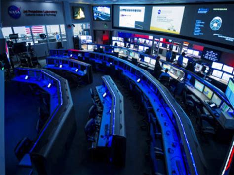 Control rooms at the Jet Propulsion Laboratory - Mars rover Curiosity ...