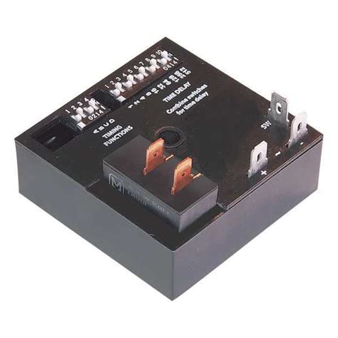 Airotronics Multifunction Time Delay Relay, Square, 5 Functions 120V AC ...