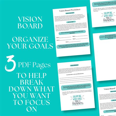 Image result for Goal Setting Vision Board