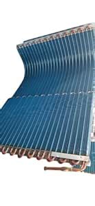 HVAC Cooling Coil, Copper Tube Aluminium Fin Heat Exchanger, Blue ...