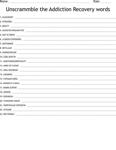 Addiction Word Art