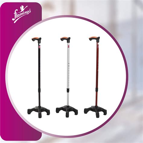 Flamingo Quadripod Walking Stick