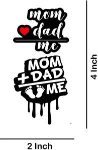 voorkoms Mom Dad And Me Tattoo Temporary Tattoo Stickers For Male And ...