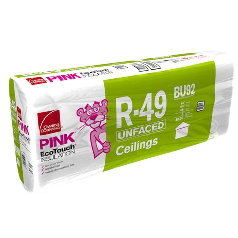 Owens Corning R-49 Attic 48-sq ft Unfaced Fiberglass Batt Insulation at ...