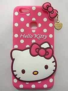 RGSG Cute Cartoon Big Hello Kitty Soft Silicone Rubber Case Back Cover ...