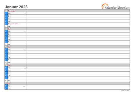 Resultado de imagen de dienstplan februar 2023