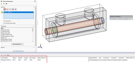 SolidWorks Flow Simulation Heat Exchanger 的图像结果
