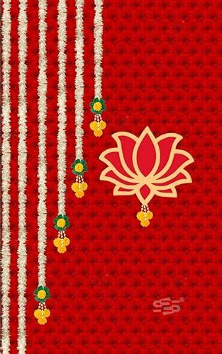 S2S Stylish Gold Lotus Wedding Traditional Backdrop Cloth | for Pooja ...
