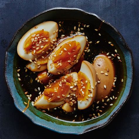 Korean Soy Sauce Marinated Eggs at Alyssa Wekey blog