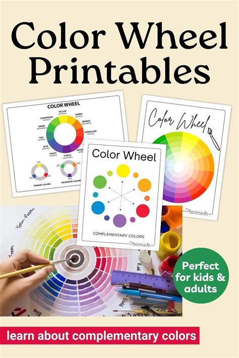 Image result for Free Printable Color Wheel Complementary