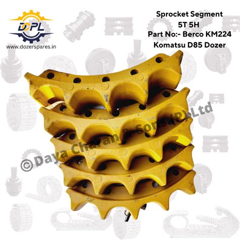 BercoKM224-SprocketSegment 5T,5H-Komatsu D85 dozer - Daya Charan & Sons ...