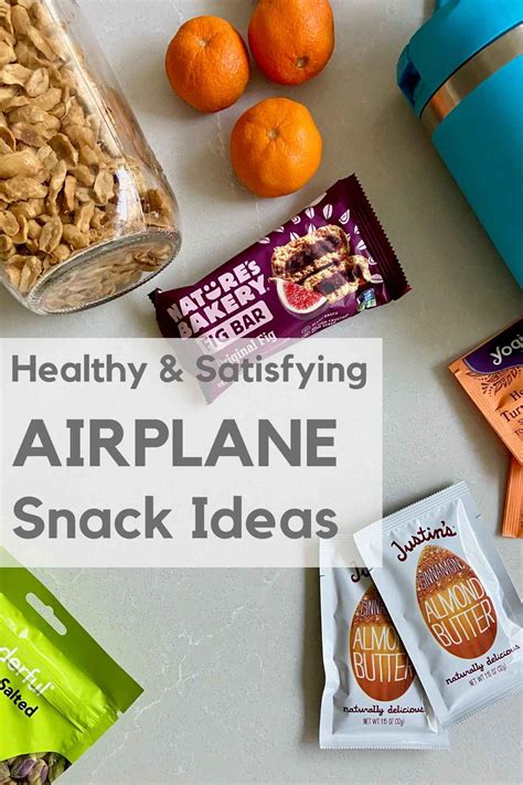 Healthy Airplane Snacks and Recipes