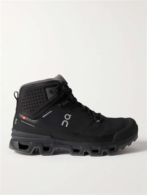On Cloudrock Hiking Shoes On Men's Cloudrock Mid Waterproof Hiking ...