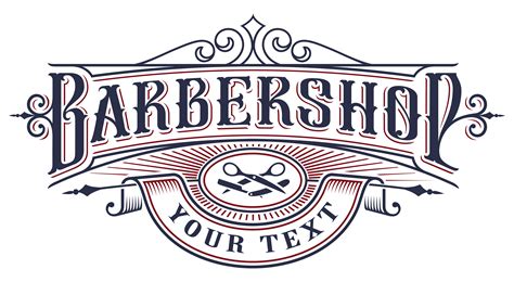 Barber Shop Logo Template