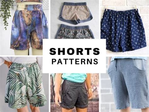 20+ Free Sewing Patterns For Shorts For Everyone In The Family ⋆ Hello ...