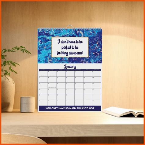 Funny Word a Day Calendar Daily Monthly 2025 Wall Calendar Hilarious ...
