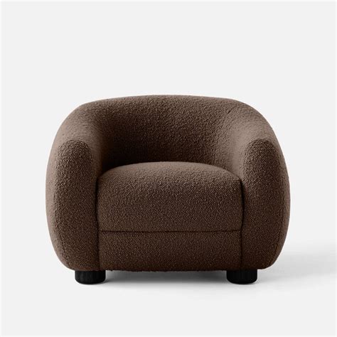 Amor 1 Seater Sofa - 35": Ultimate Comfort in Cookie Color Boucle ...