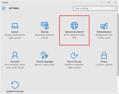 Networking Setting 的图像结果