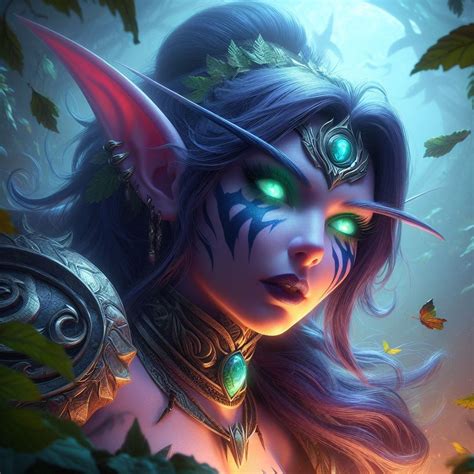 World of Warcraft Night Elf | Mago rpg, Druida, Artefatos antigos