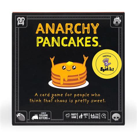 Buy Exploding Kittens Anarchy Pancakes Strategic Card Game with Chaotic ...