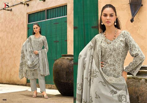 Deepsy Bin Saeed Mini Lawn Collection Cotton Dress Material 6 pcs Catalogue