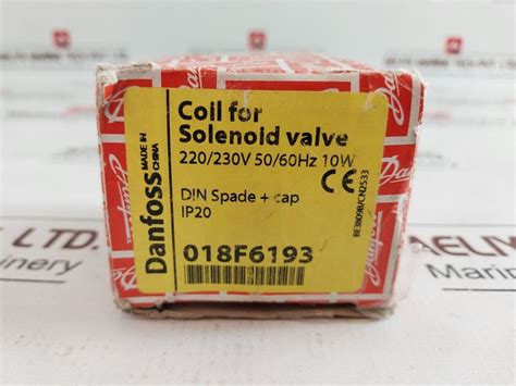 Danfoss 018F6193 Solenoid Valve Coil 220/230V~ – Aeliya Marine Tech
