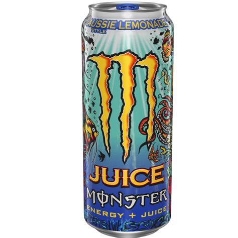 Monster Aussie Lemonade Energy 12 x 500ml | Lowest Price | HPnutrition.ie