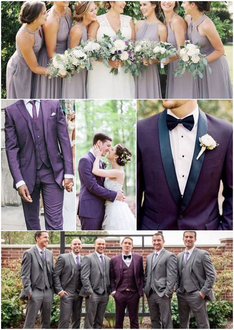Dark purple grey wedding – Artofit