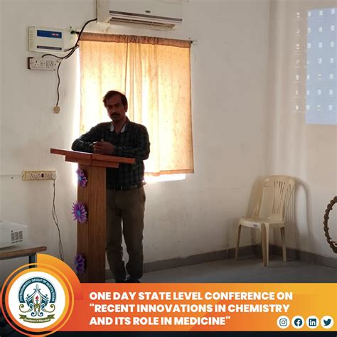 One Day state level conference on "Recent Innovations in Chemistry and ...