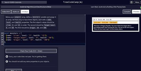 Image result for Freecodecamp JavaScript Game