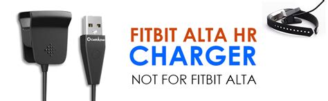 CellFAther® USB Charger Dock Cable Compatible with Fitbit Alta HR Model ...