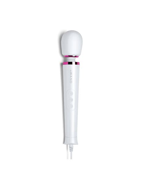 Powerful Petite Plug-In Vibrating Massager Blanc Le Wand - Wands