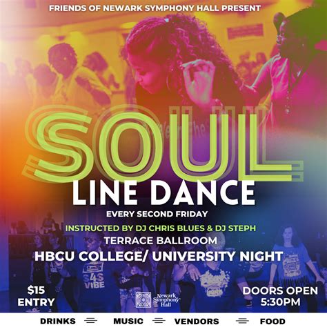 Soul Line Dance - Newark Symphony Hall