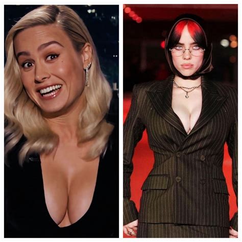 The Best Breasts: Brie Larson vs Billie Eilish : r/CelebBattles