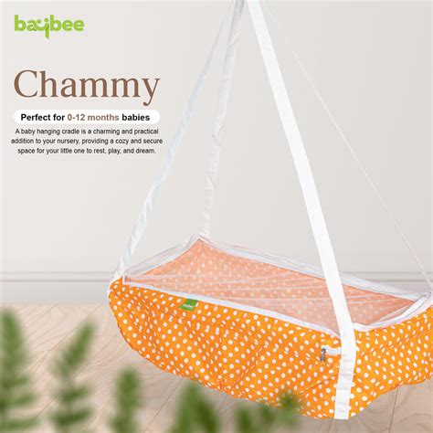 BAYBEE Cotton Baby Hanging Cradle for New Born Baby, Baby Cradle with ...
